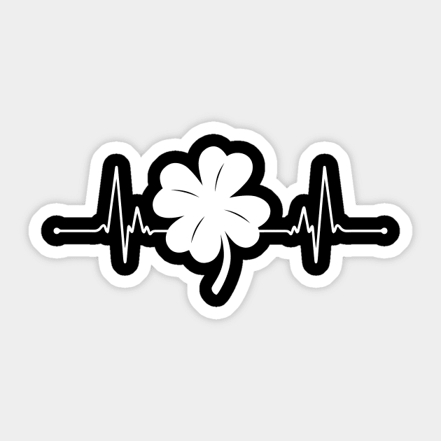 Shamrock Clover Ireland st patricks day patrick Sticker by OfCA Design